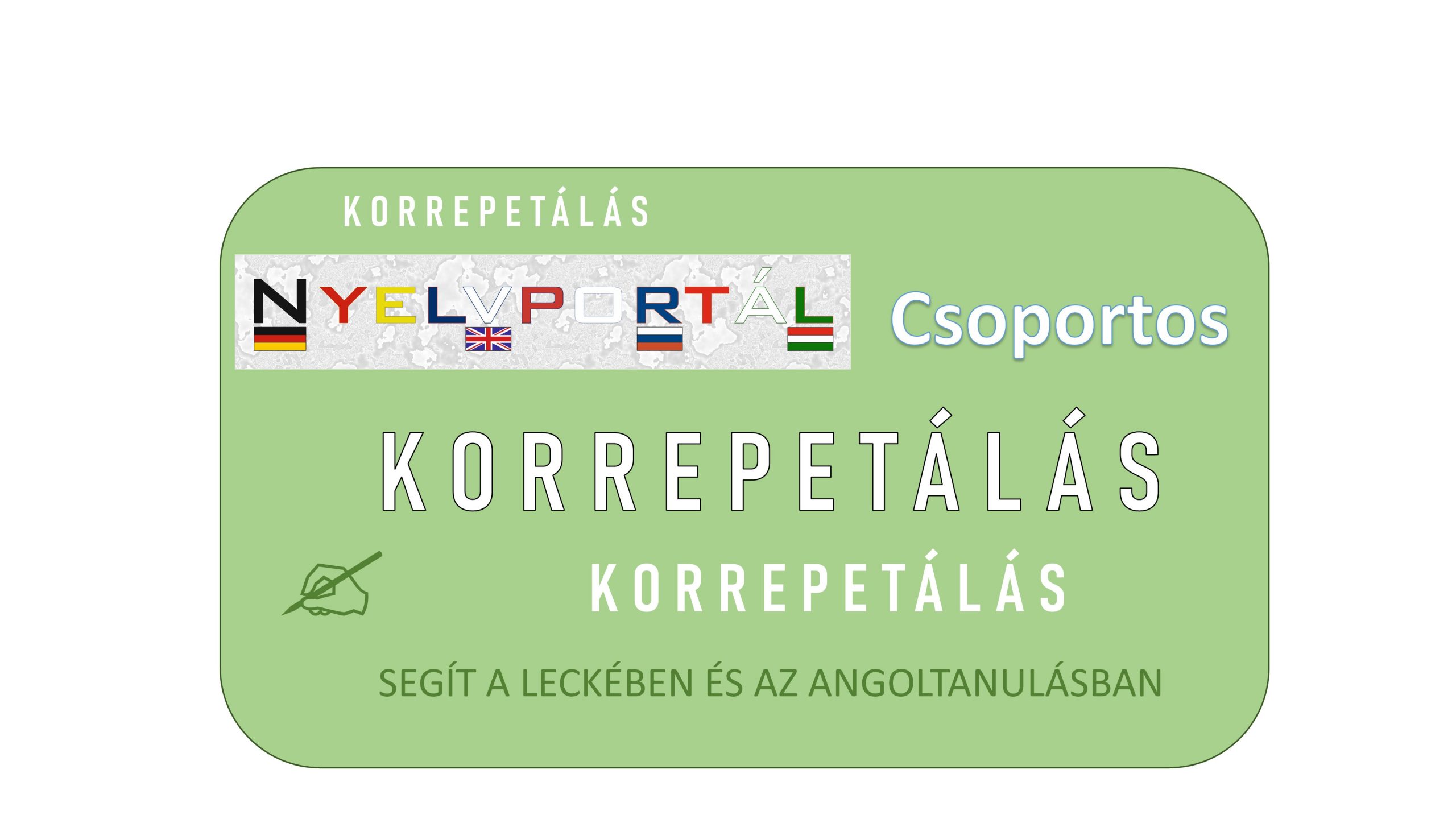 Angol korrepetálás